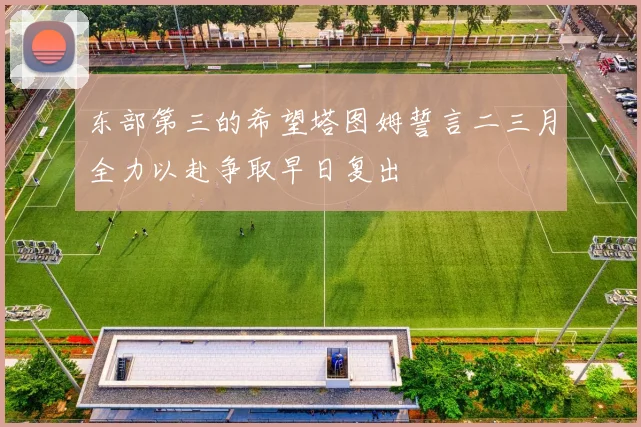 东部第三的希望塔图姆誓言二三月全力以赴争取早日复出